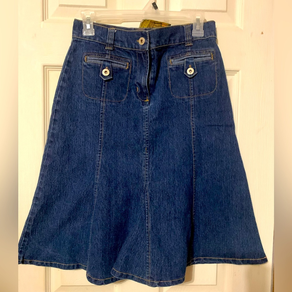DENIM SKIRT